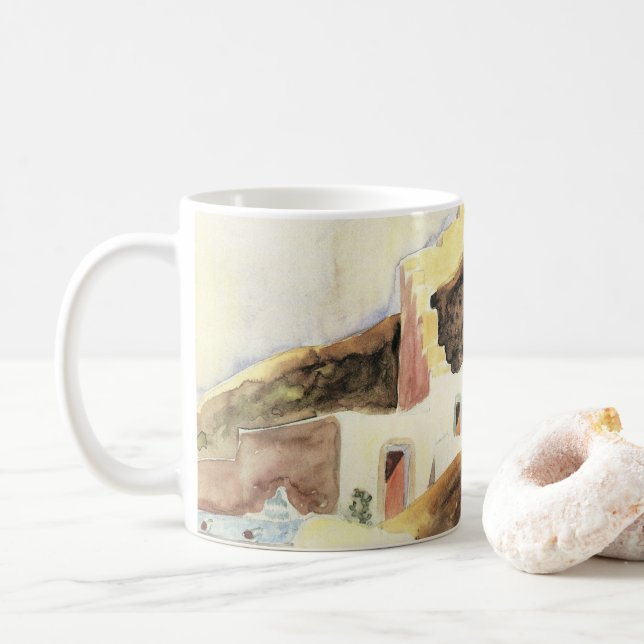 Almeria av Walter Gramatte, Vintage expressionism Kaffemugg (Med munk)