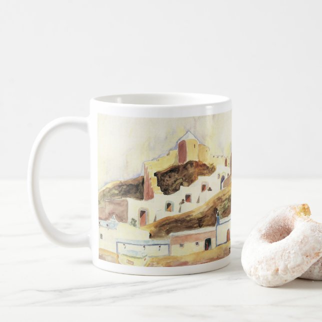 Almeria av Walter Gramatte, Vintage expressionism Kaffemugg (Med munk)