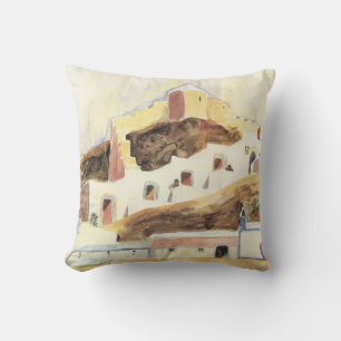 Almeria av Walter Gramatte, Vintage expressionism Kudde