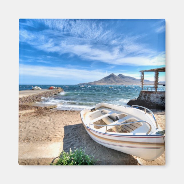 Almería, La Isleta Del Moro | Mar Mediterráneo Magnet (Framsidan)