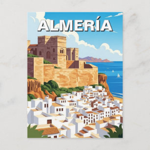 Almeria Spanien Alcazabar Resa Vykort