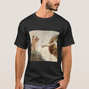 Almighty Slap Lund Cat God Creation of Adam Meme T Shirt