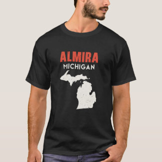 Almira Michigan Förenta staterna Staterna America  T Shirt
