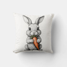 Almofada Coelho com Cenoura Kudde