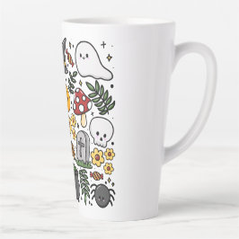 Almofada com estampa fofa de Halloween