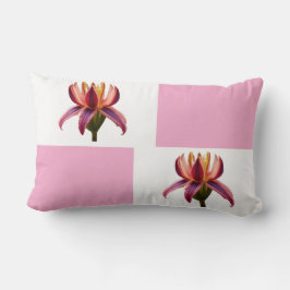 Almofada de Lombar 33 x 53,34 cm Flor Lumbarkudde