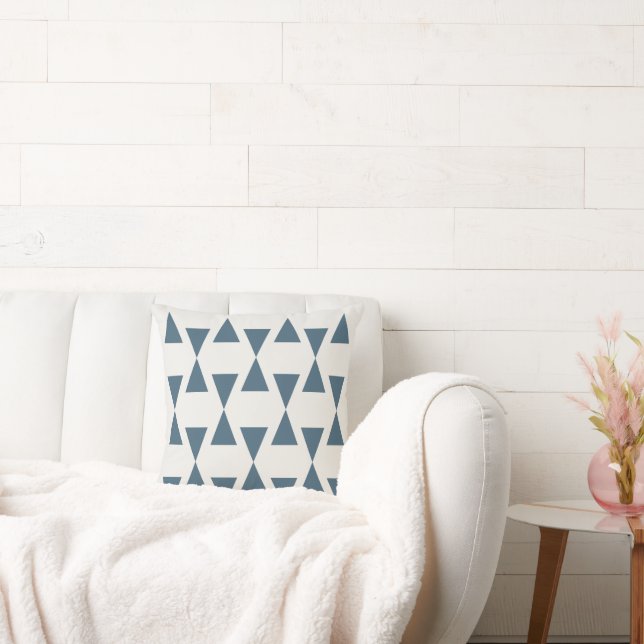 Almofada – Estrutura A | Azul Ardósia & Off-White Kudde (Soffa)