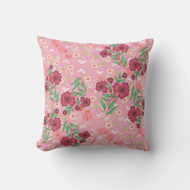 almofada flores e joaninhas kudde (Framsida)