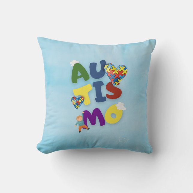 Almofada Mãe de Autista Kudde (Framsida)