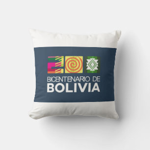Almohada bicentenario de Bolivia Kudde
