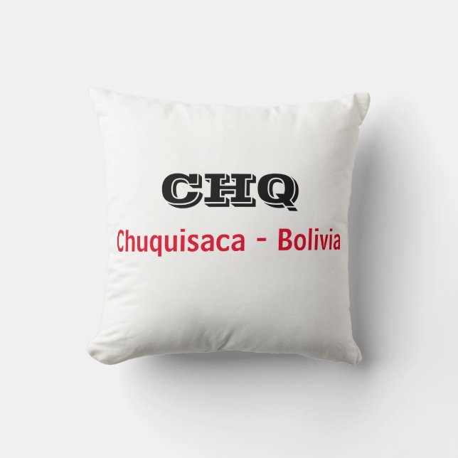 Almohada Chuquisaca Bolivia Kudde (Framsida)