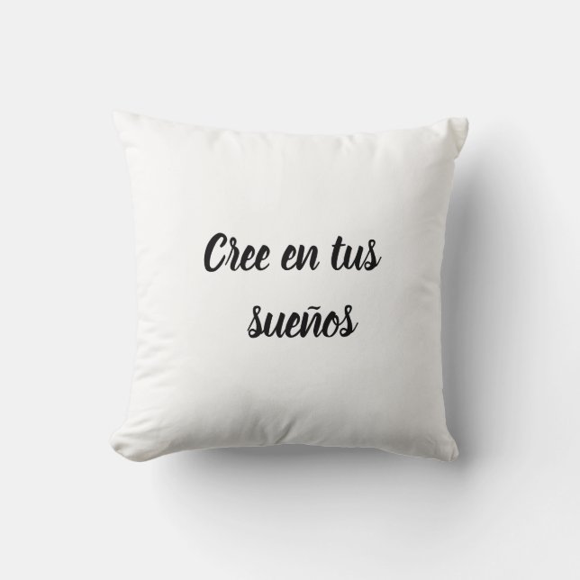 Almohada cree en tus sueños kudde (Framsida)