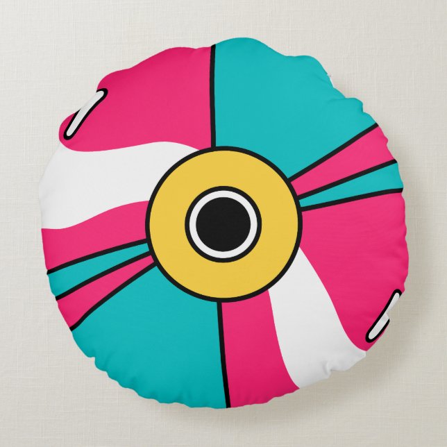 Almohada | DVD-CD Rund Kudde (Baksidan)