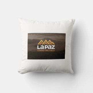 Almohada La Paz ciudad del cielo Kudde