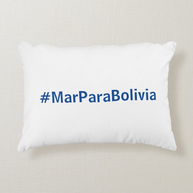 Almohada Mar para Bolivia Prydnadskudde (Framsidan)