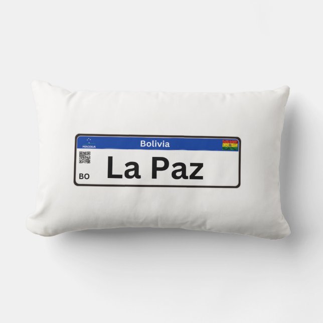 Almohada Mercosur La Paz Lumbarkudde (Framsida)