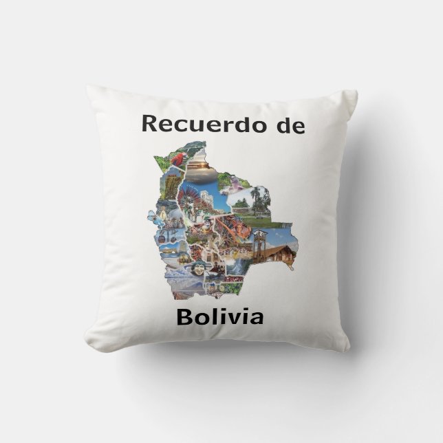 Almohada recuerdo de Bolivia Kudde (Framsida)