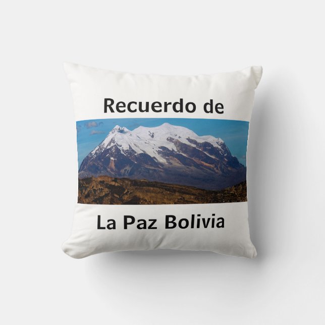Almohada recuerdo de La Paz Kudde (Framsida)