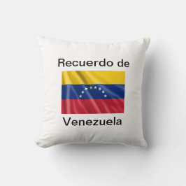 Almohada recuerdo de Venezuela Kudde