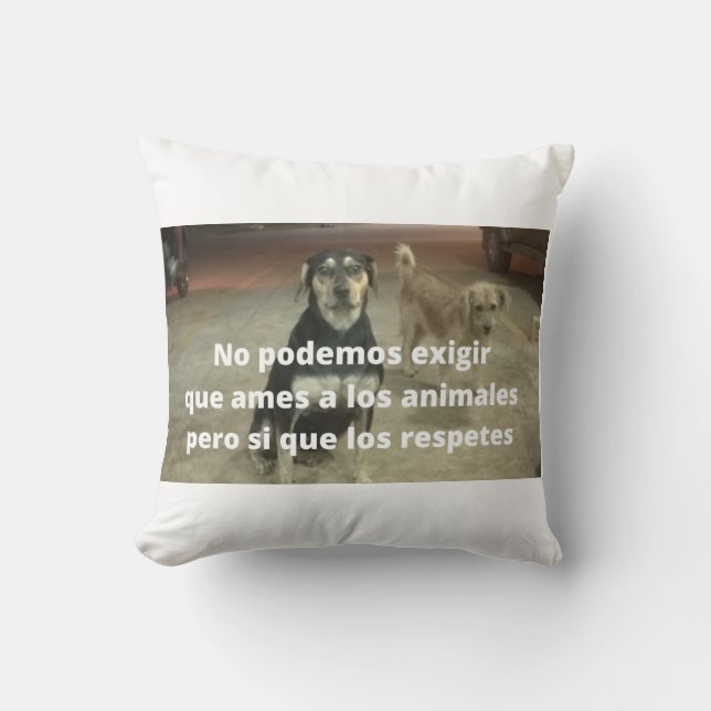 Almohada respeto a los animales kudde (Framsida)