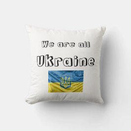 Almohada We are Ukraine Kudde