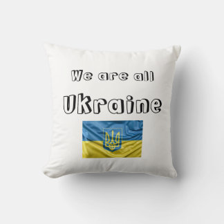 Almohada We are Ukraine Kudde