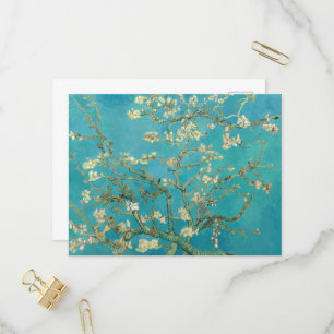 Almond Blommar, 1890 av Vincent van Gogh Inbjudan Vykort