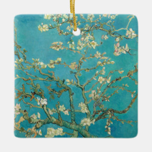 Almond Blommar, 1890 av Vincent van Gogh Julgransprydnad Keramik