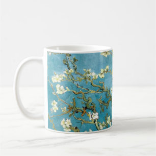 Almond blommar (1890) Vincent Van Gogh Blommigt Ar Kaffemugg