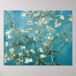 Almond blommar (1890) Vincent Van Gogh Blommigt ar Poster