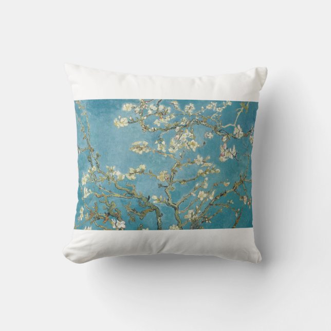 Almond Blommar av Vincent van Gogh Kudde (Framsida)