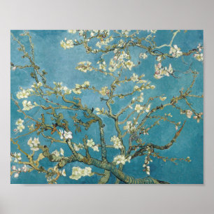 Almond Blommar av Vincent Van Gogh Poster
