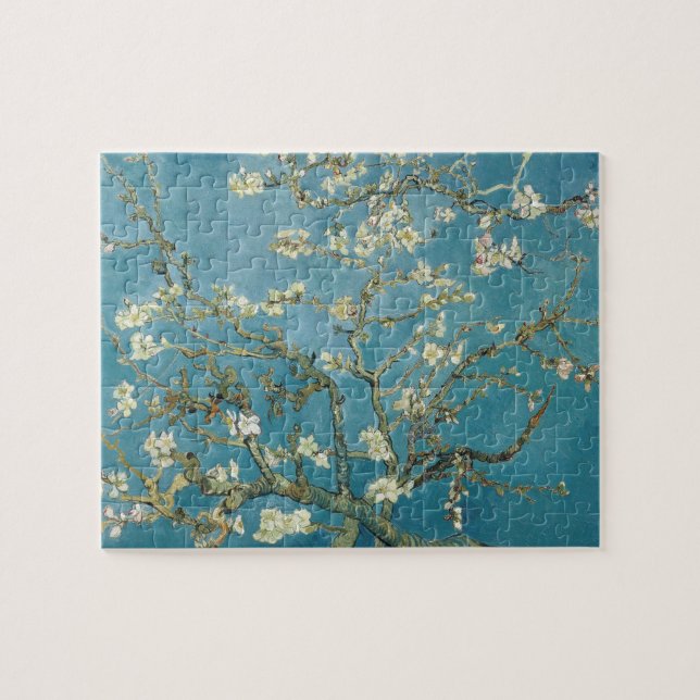 Almond Blommar av Vincent Van Gogh Pussel (Horisontell)