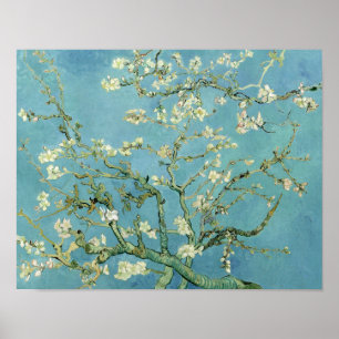 Almond Blommar by Van Gogh Fine Art Poster Print