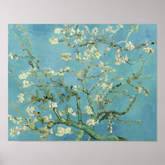 Almond Blommar by Van Gogh Fine Art Poster Print