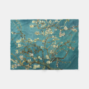Almond Blommar Fleecefilt
