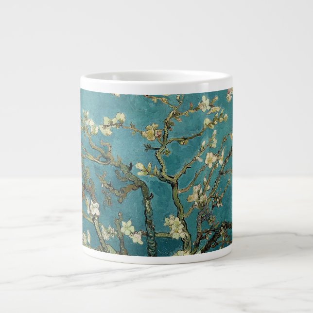 Almond Blommar Jumbo Mugg (Framsidan)