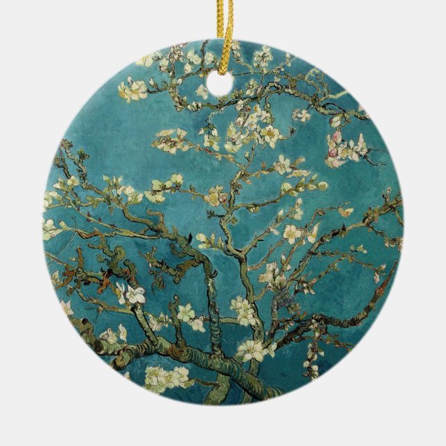 Almond Blommar Ornament (Framsidan)