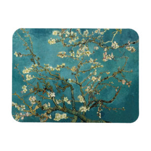 Almond Blommar Premium Magnet