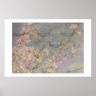 Almond Blommar Tapestry Poster