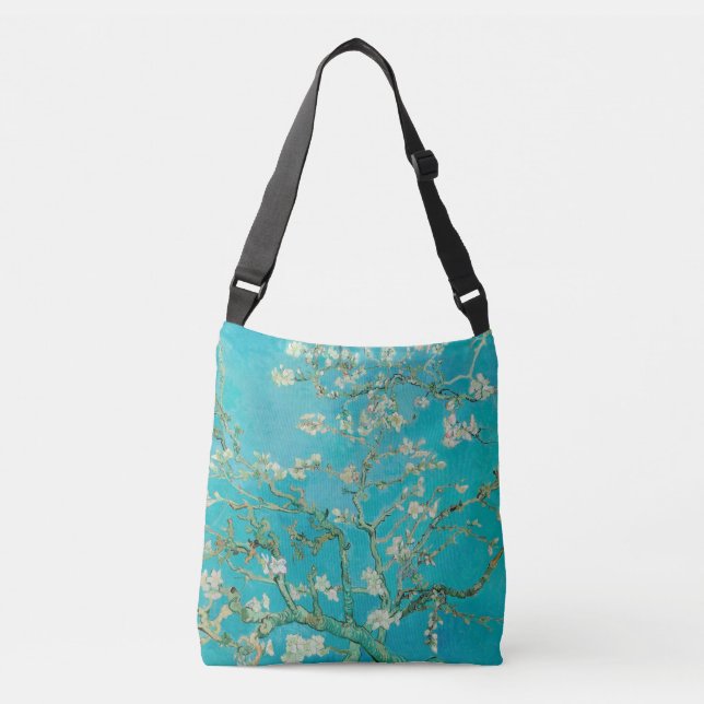 Almond Blommar Van Gogh Axelväska (Framsida)