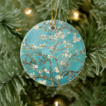 Almond blommar, Van Gogh Julgransprydnad Keramik<br><div class="desc">Berömd av Vincent van Gogh: Almond Blommar</div>