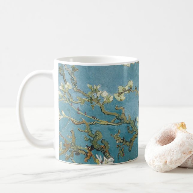 Almond Blommar Van Gogh Kaffemugg (Med munk)