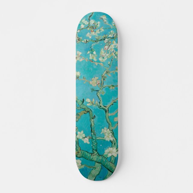 Almond Blommar Van Gogh Mini Skateboard Bräda 18,5 Cm (Framsida)
