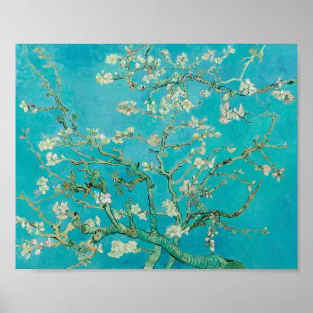 Almond Blommar Van Gogh Poster (Framsidan)