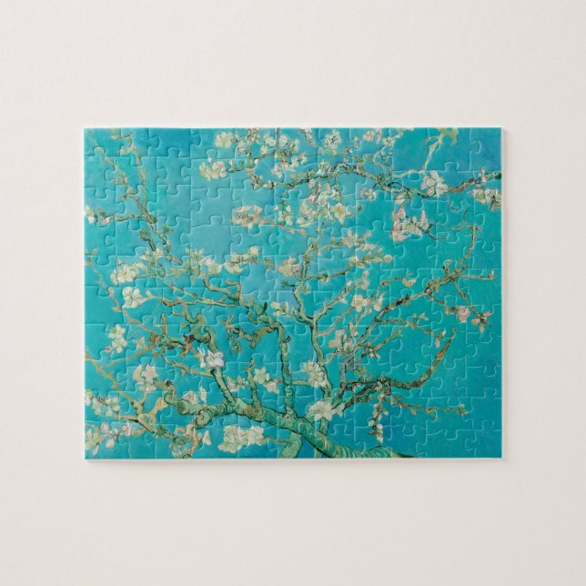 Almond Blommar Van Gogh Pussel (Horisontell)