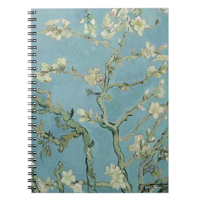 Almond Blommar: Vincent Van Gogh Anteckningsbok (Framsidan)