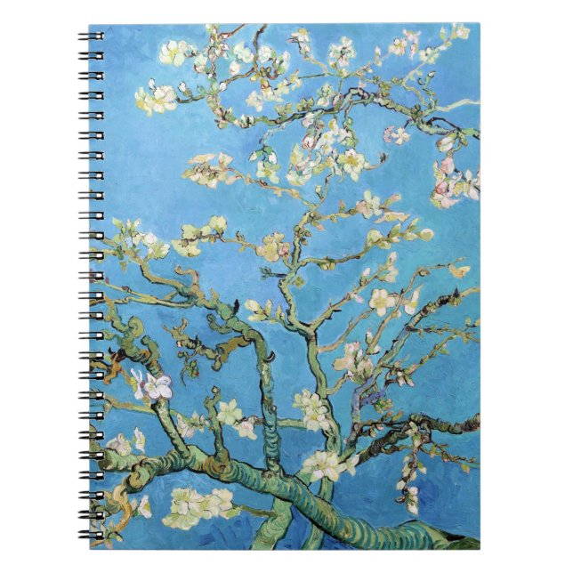 Almond Blommar Vincent Van Gogh Anteckningsbok (Framsidan)