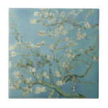 Almond Blommar: Vincent Van Gogh Kakelplatta<br><div class="desc">Blommar. Målad av Vincent Van Gogh 1890. Den här bilden är offentlig.</div>