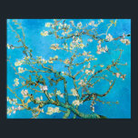 Almond Blommar Vincent Van Gogh Poster<br><div class="desc">Almond Blommar av Vincent van Gogh med bedövande grönt och blå färg.</div>